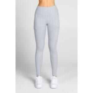 Kyodan Heathike Outdoor Legging Sz Medium High Waist 26" Inseam Ankle Pockets